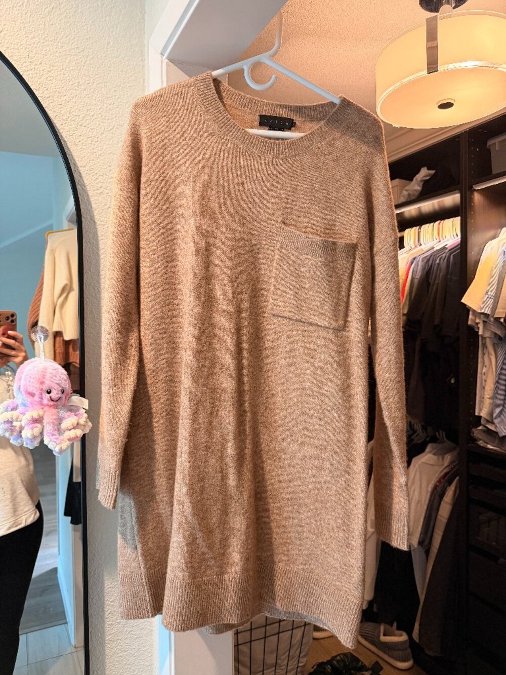 Hatch Maternity Dress THE REESE LONGSLEEVE SWEATER DRESS